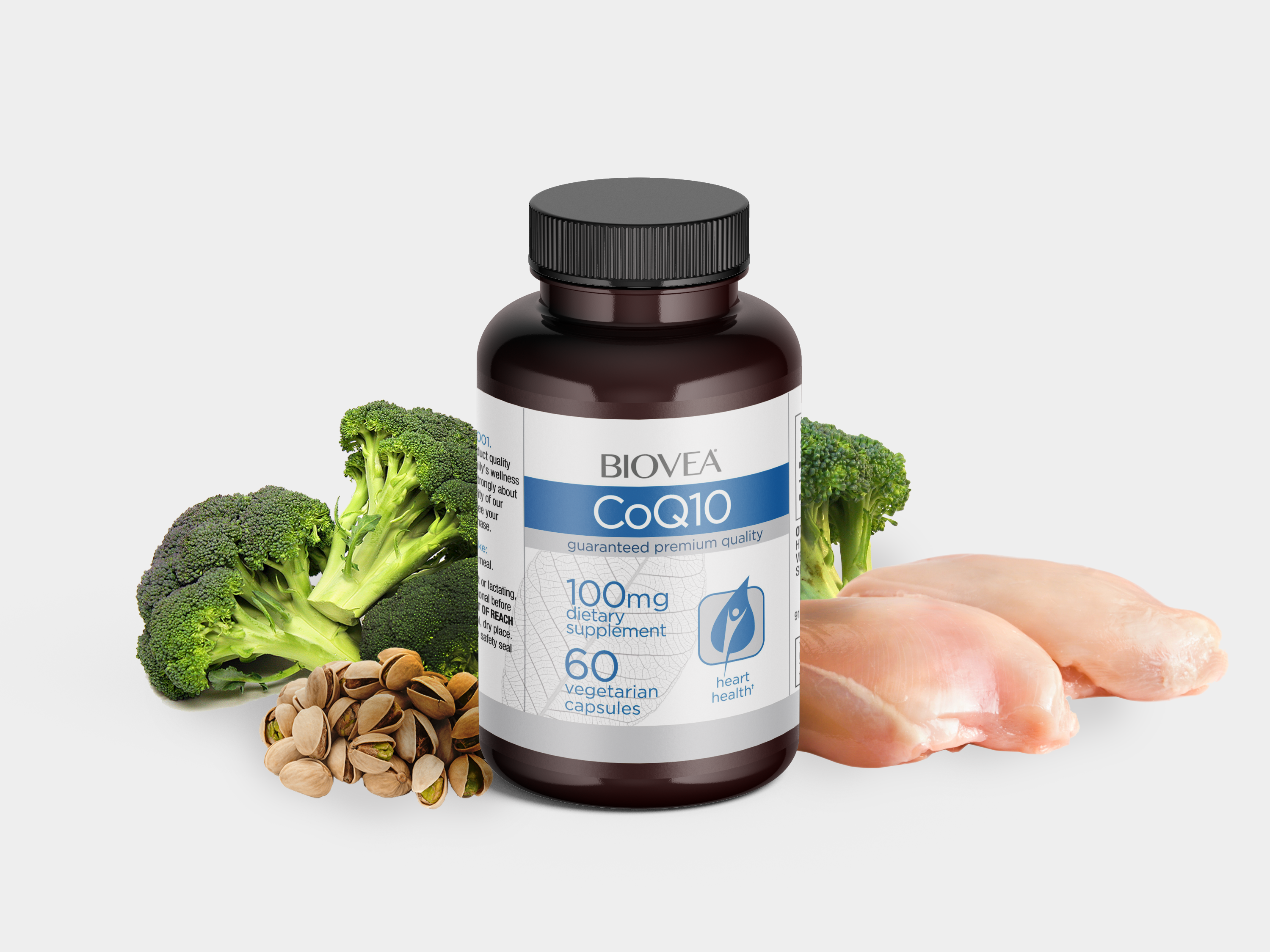 Biovea Coenzima q10 (coq10) 100mg 60 cápsulas vegetarianas