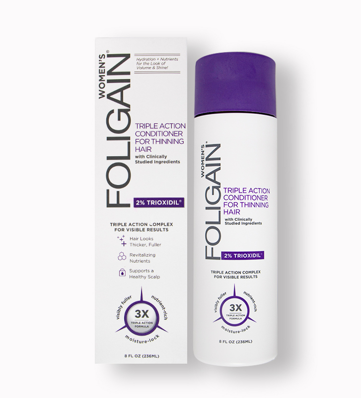 FOLIGAIN ACONDICIONADOR PARA EL RECRECIMIENTO DEL CABELLO Para Mujeres con 2% Trioxidil®