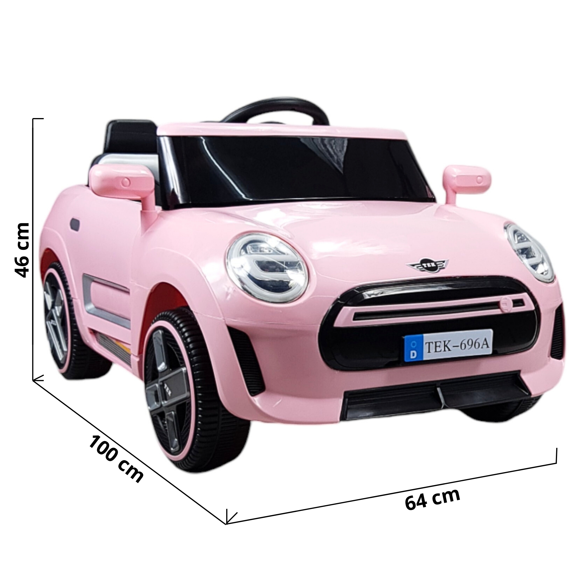 Mini cooper para niños control remoto sales