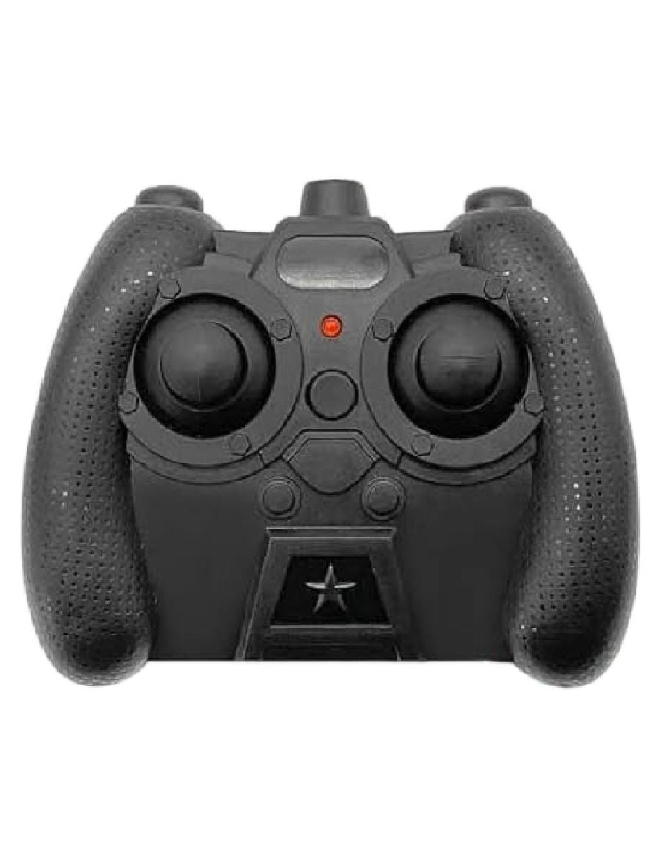 Carro R/c Stunt Car Bailarín Acrobacias Luces Y Música 360°Azul.