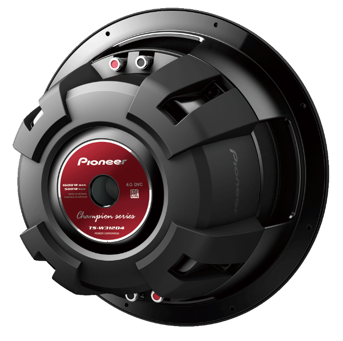 Subwoofer de 12 pulgadas PIONEER TS-W312D4 Doble bobina 1600 Watts Max