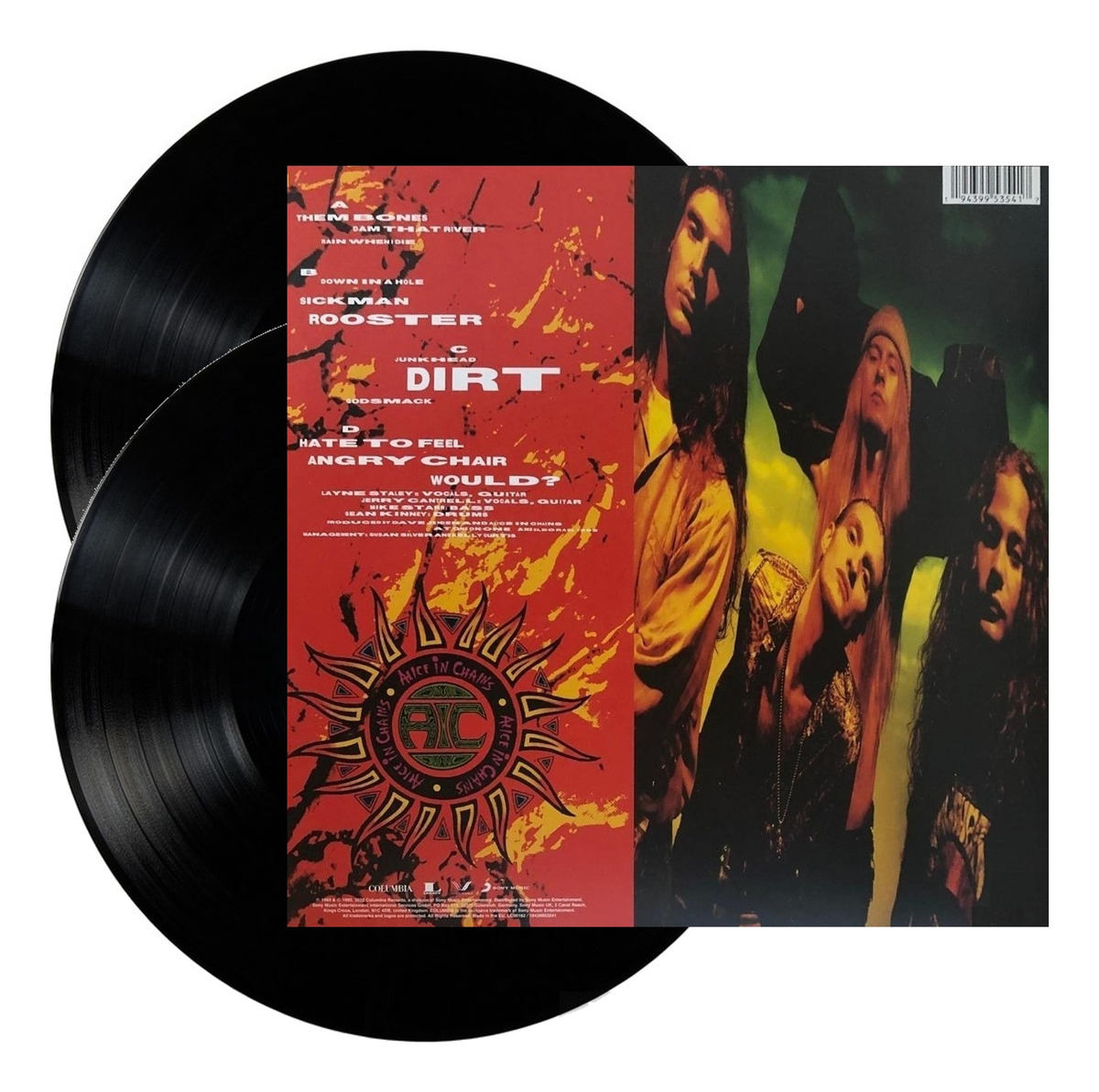 Alice In Chains Dirt Lp Vinyl 12".