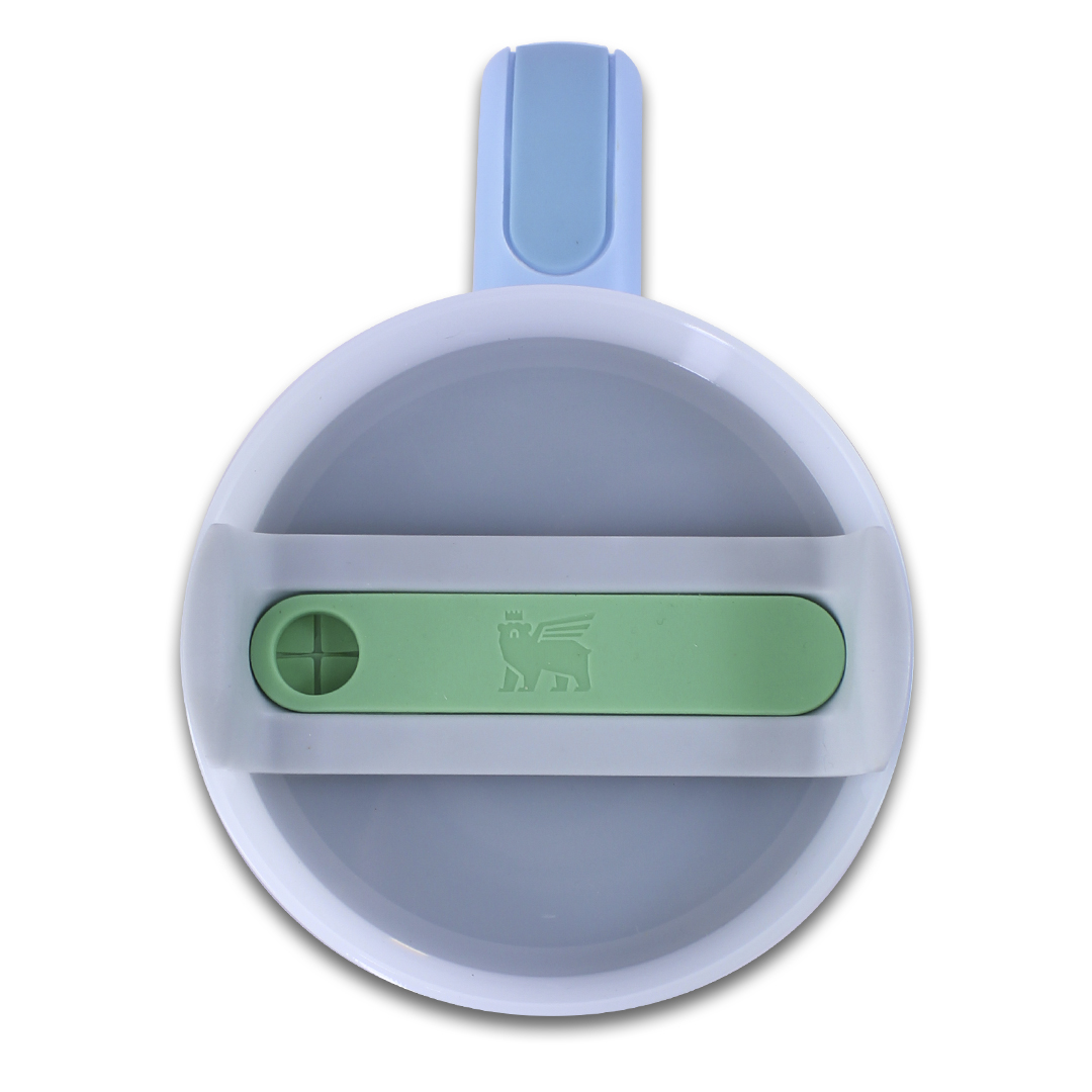 Vaso Termico Stanley Color azul De Acero Inoxidable 40oz Con Popote.