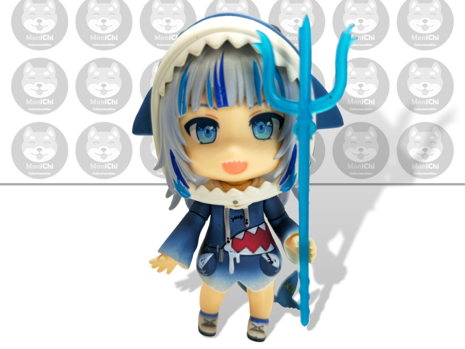Gawr Gura 1688 Sharkd Nendoroid Figura Anime Youtuber Vtuber