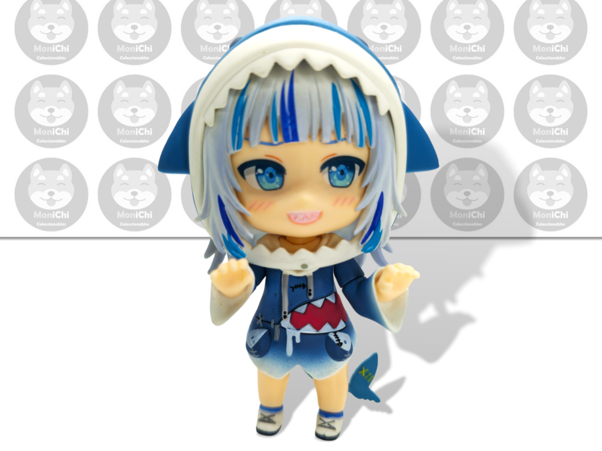 Gawr Gura 1688 Sharkd Nendoroid Figura Anime Youtuber Vtuber