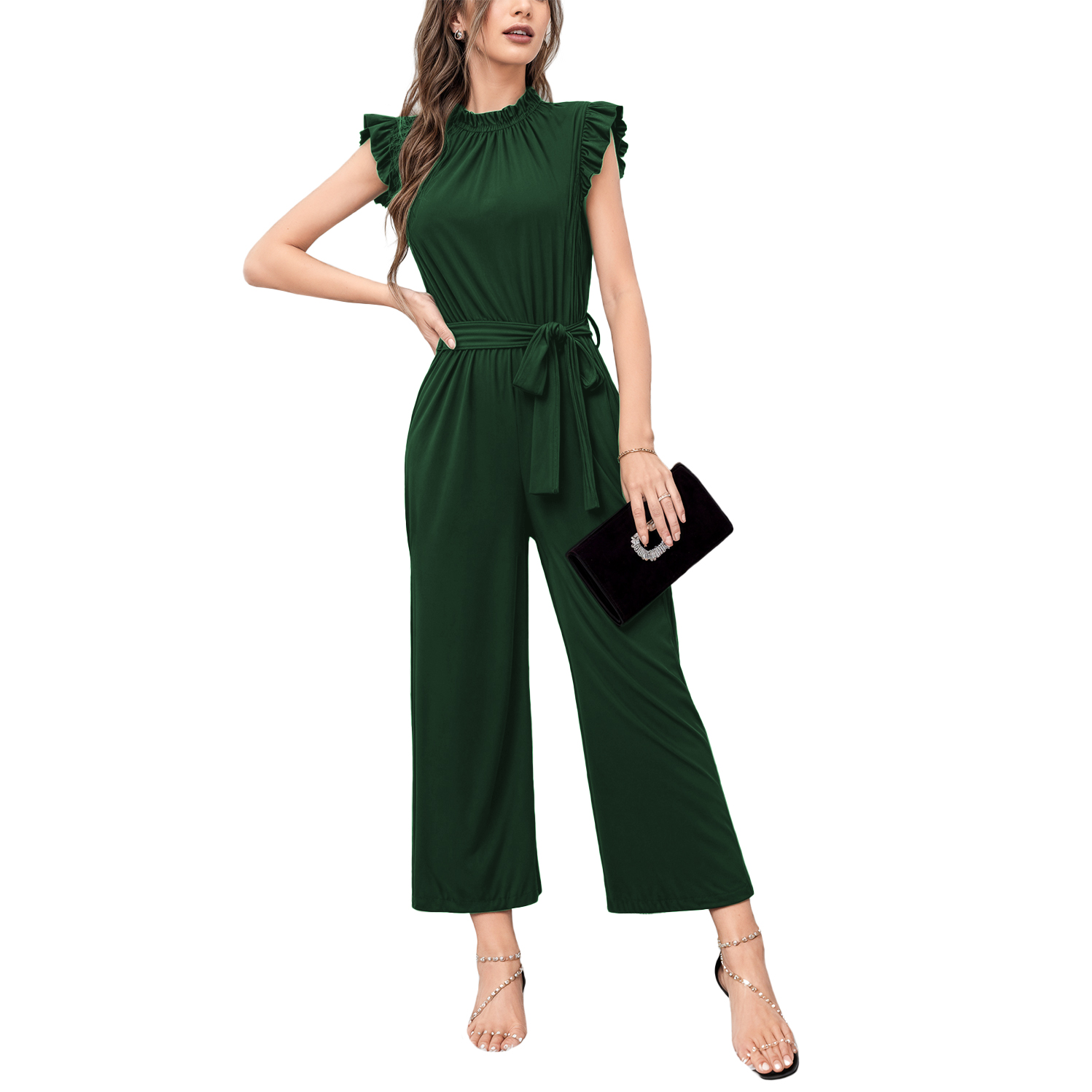 Jumper palazzo enterizo mono jumpsuit casual elegante xally 2302