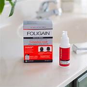 Foligain Trioxidil 10% triple acción con Bloqueador de Dht, Anti-adelgazamiento para Hombres con alopecia