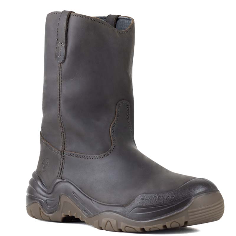 Botas Ropper Tipo Petrolera Para Trabajo Berrendo Dieléctrica 3160 Café Olivo