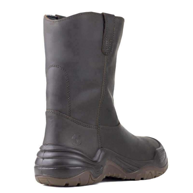 Botas Ropper Tipo Petrolera Para Trabajo Berrendo Dieléctrica 3160 Café Olivo
