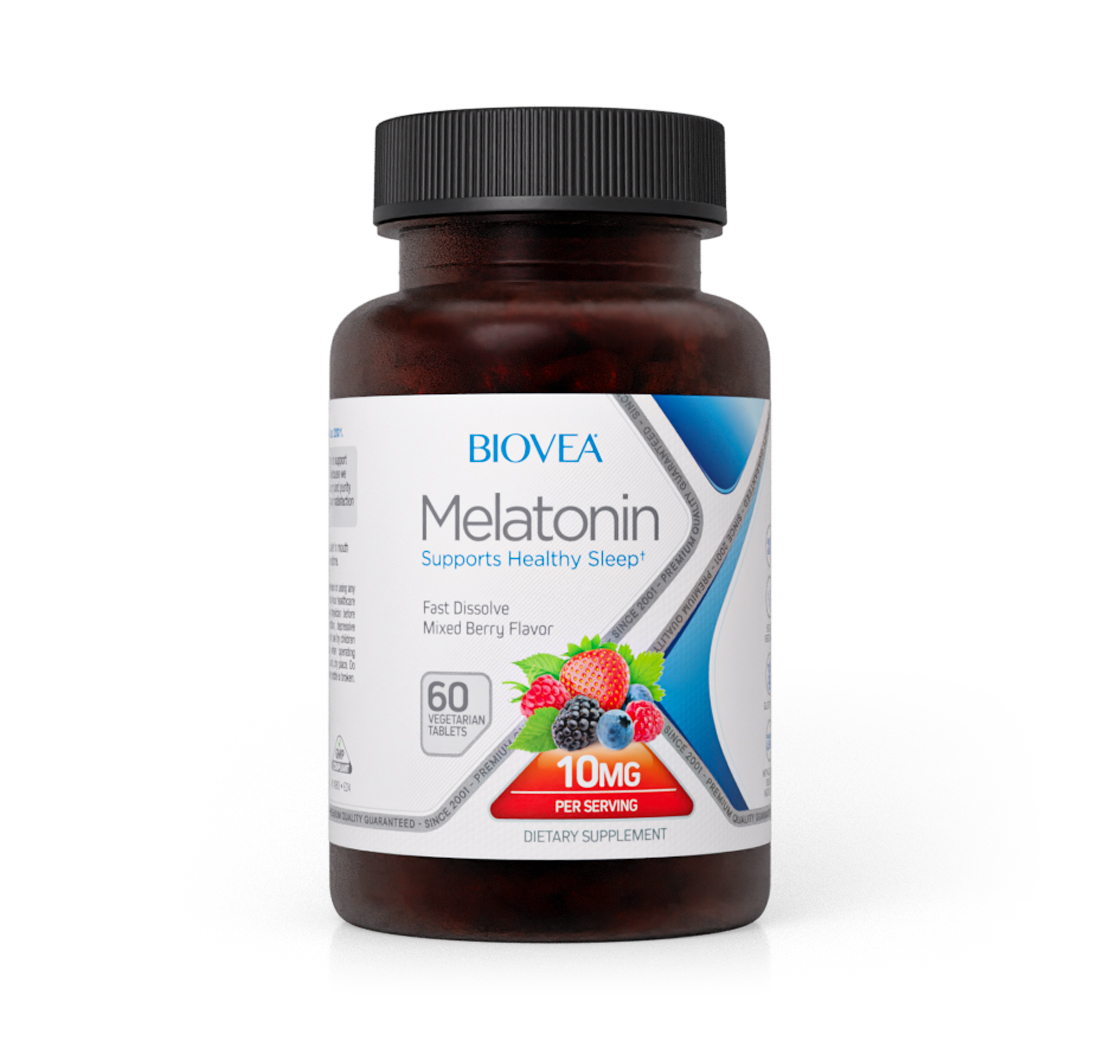 Biovea Melatonina 10mg (rápida disolución)