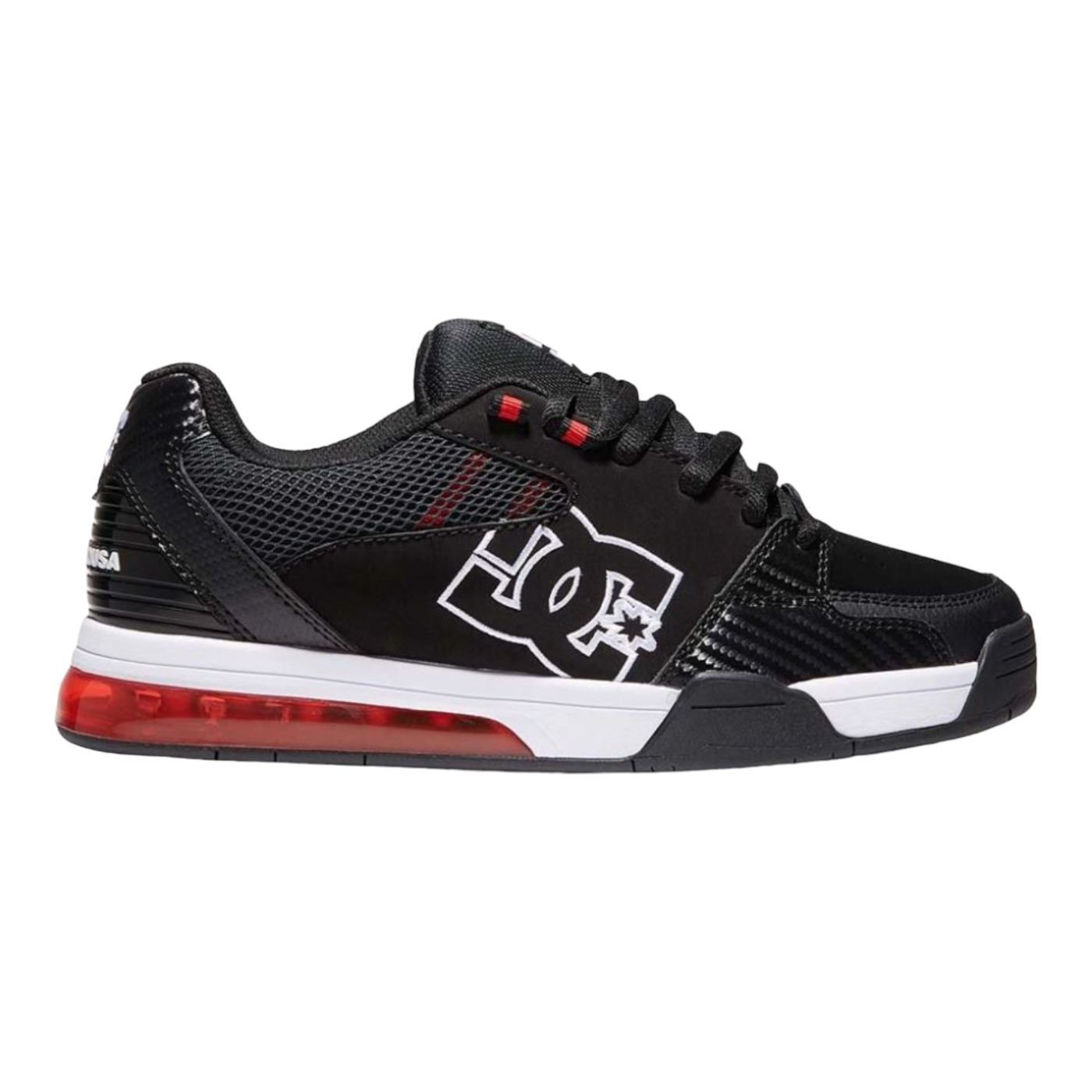 Tenis dc negro hotsell