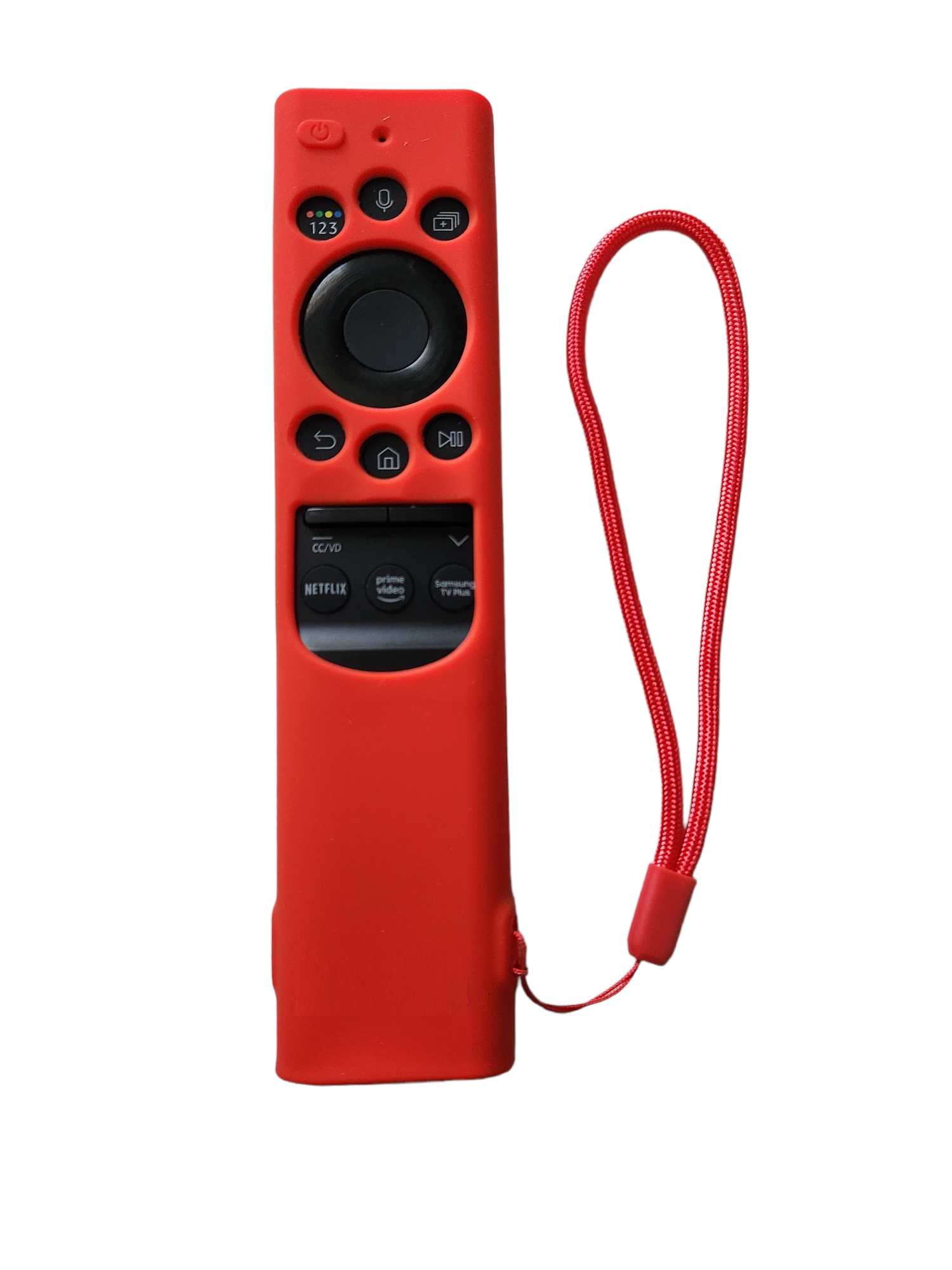 Funda para control remoto Samsung con celda solar (rojo)