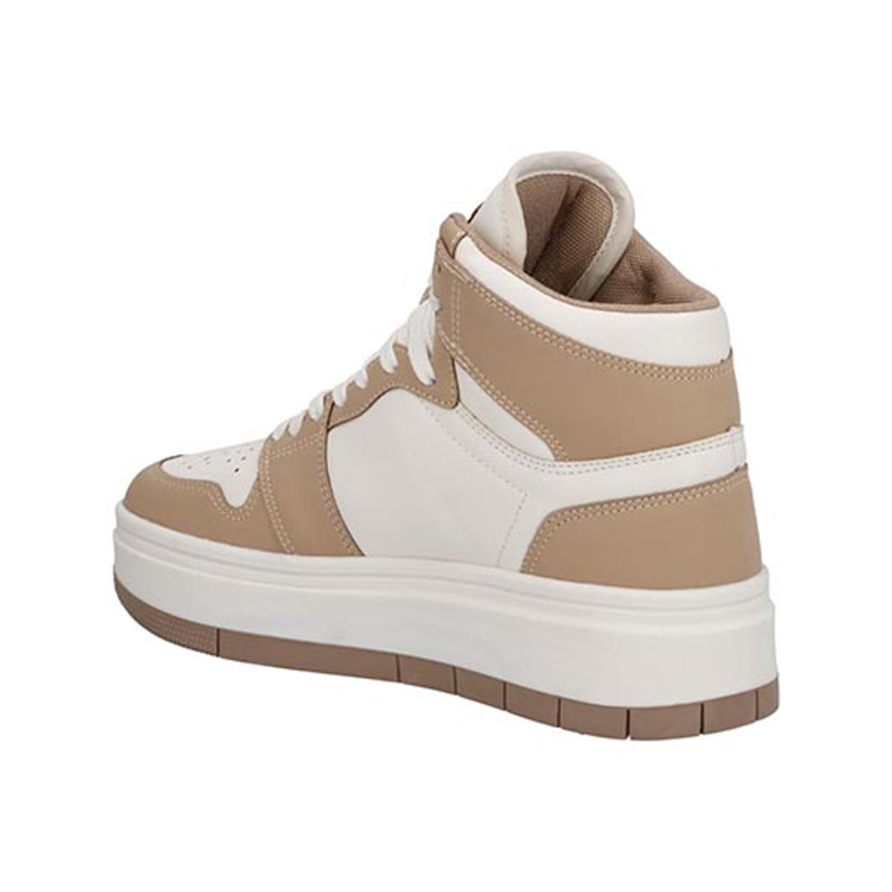 Tenis DEATH BEAR 333 Dama Urbano Latte Camel Tenis Mujer Plataforma Talla 22 a 22.5