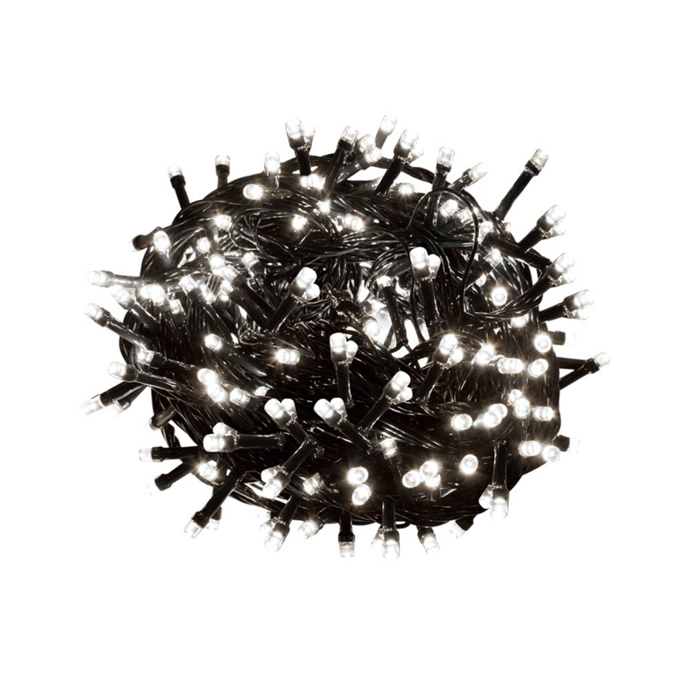 Serie de Luces Navideñas Led 300 Focos Luz Blanca brillante