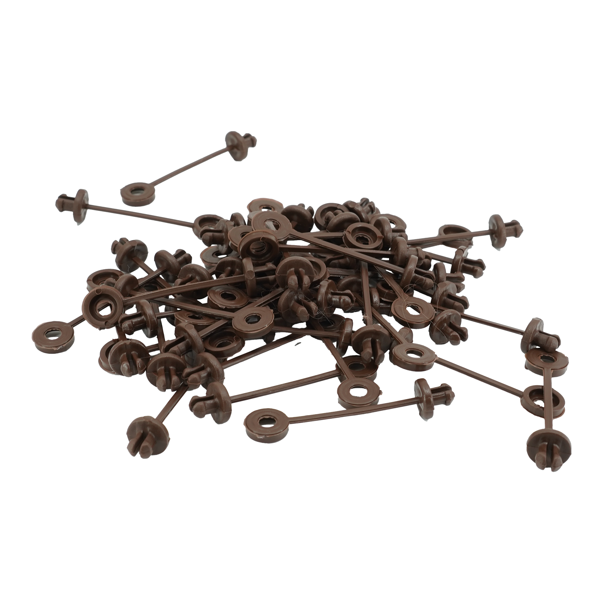 Cinta Rompevientos Para Malla Ciclonica Con Protección U.V. De Plástico Con Resina 100 Virgen Karlen Para Protección Y Privacidad Para Cercas Rejas, Color Café, 3 Metros