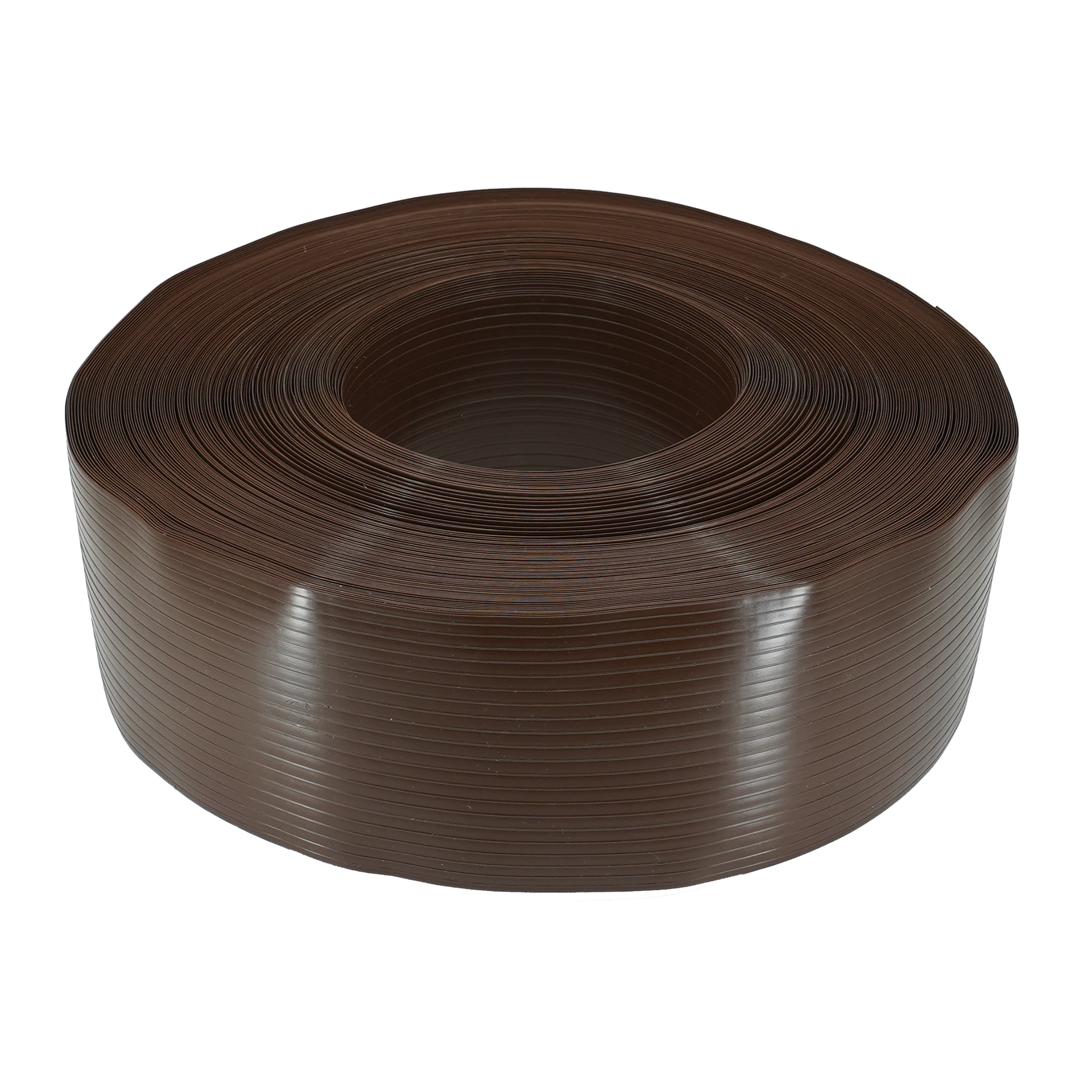 Cinta Rompevientos Para Malla Ciclonica Con Protección U.V. De Plástico Con Resina 100 Virgen Karlen Para Protección Y Privacidad Para Cercas Rejas, Color Café, 3 Metros