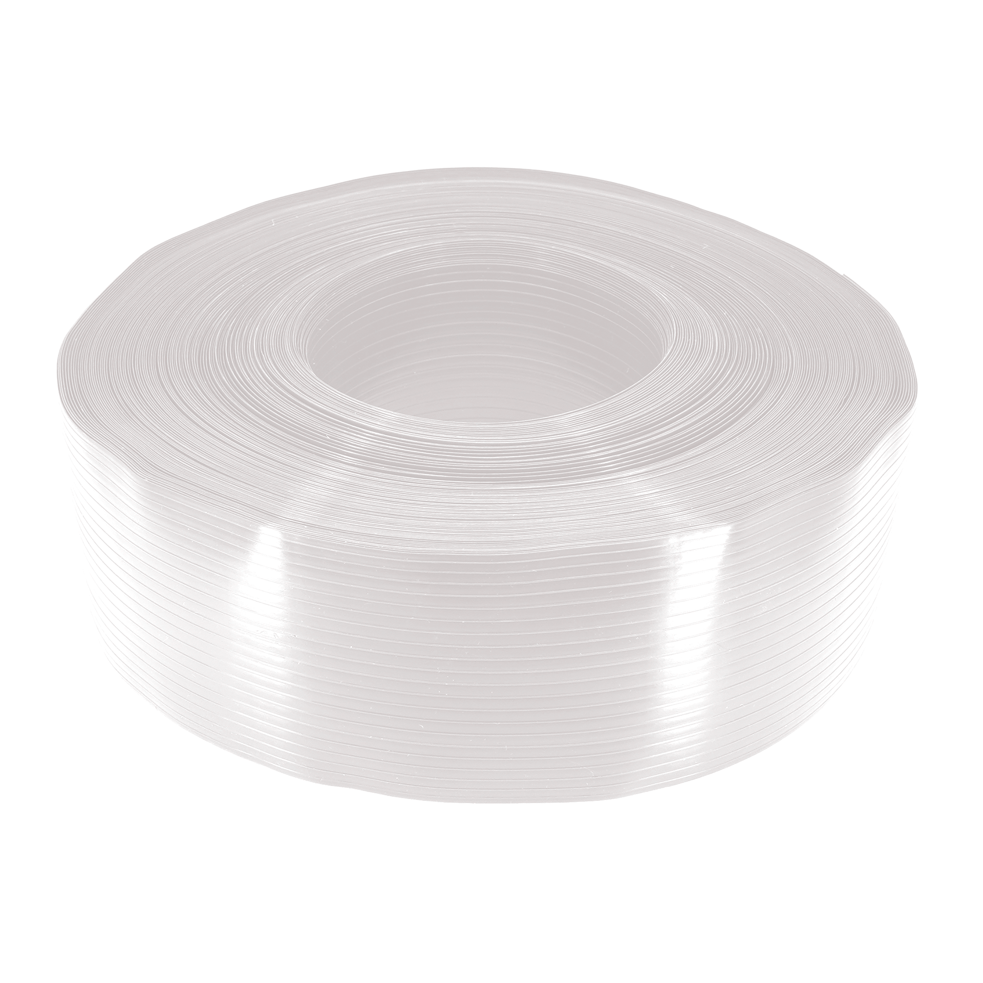 Cinta Rompevientos para malla ciclonica con protección U.V. de plástico con resina 100 virgen Karlen para protección y privacidad para cercas rejas, Color Blanco, 3 Metros