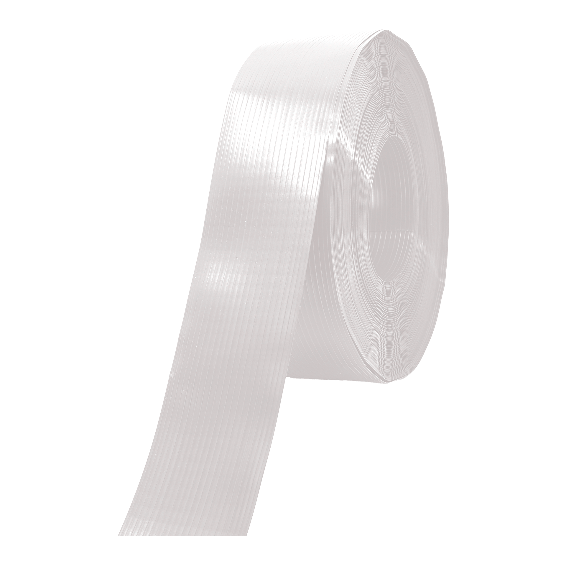 Cinta Rompevientos para malla ciclonica con protección U.V. de plástico con resina 100 virgen Karlen para protección y privacidad para cercas rejas, Color Blanco, 3 Metros