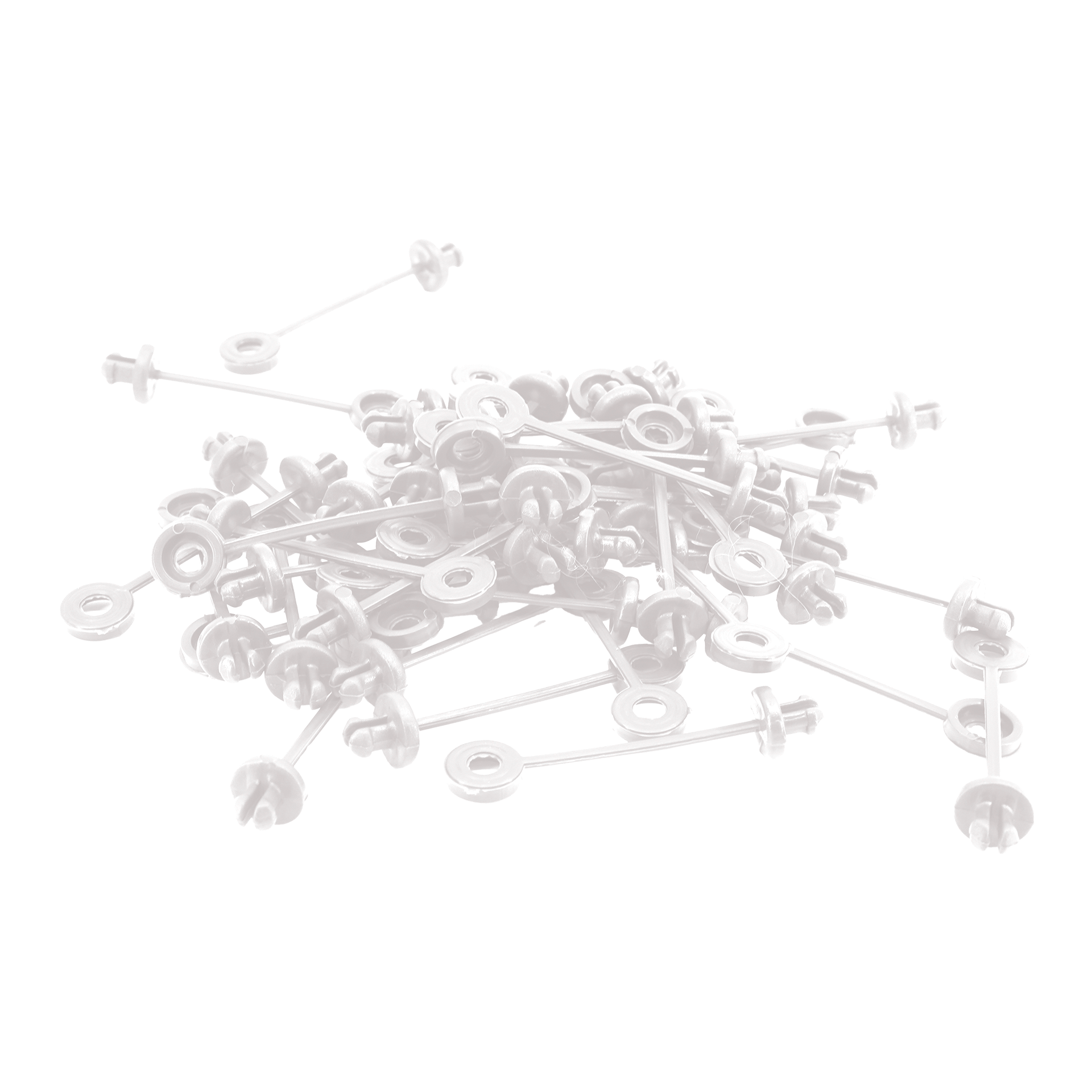 Cinta Rompevientos para malla ciclonica con protección U.V. de plástico con resina 100 virgen Karlen para protección y privacidad para cercas rejas, Color Blanco, 3 Metros