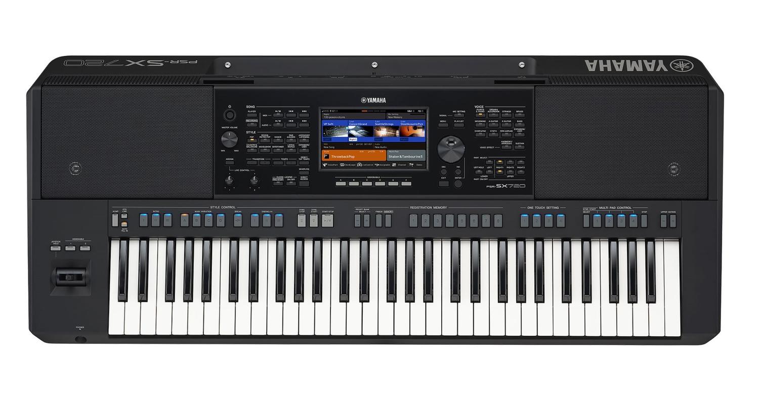 Yamaha PSRSX720 Teclado Arranger Profesional 61 Teclas