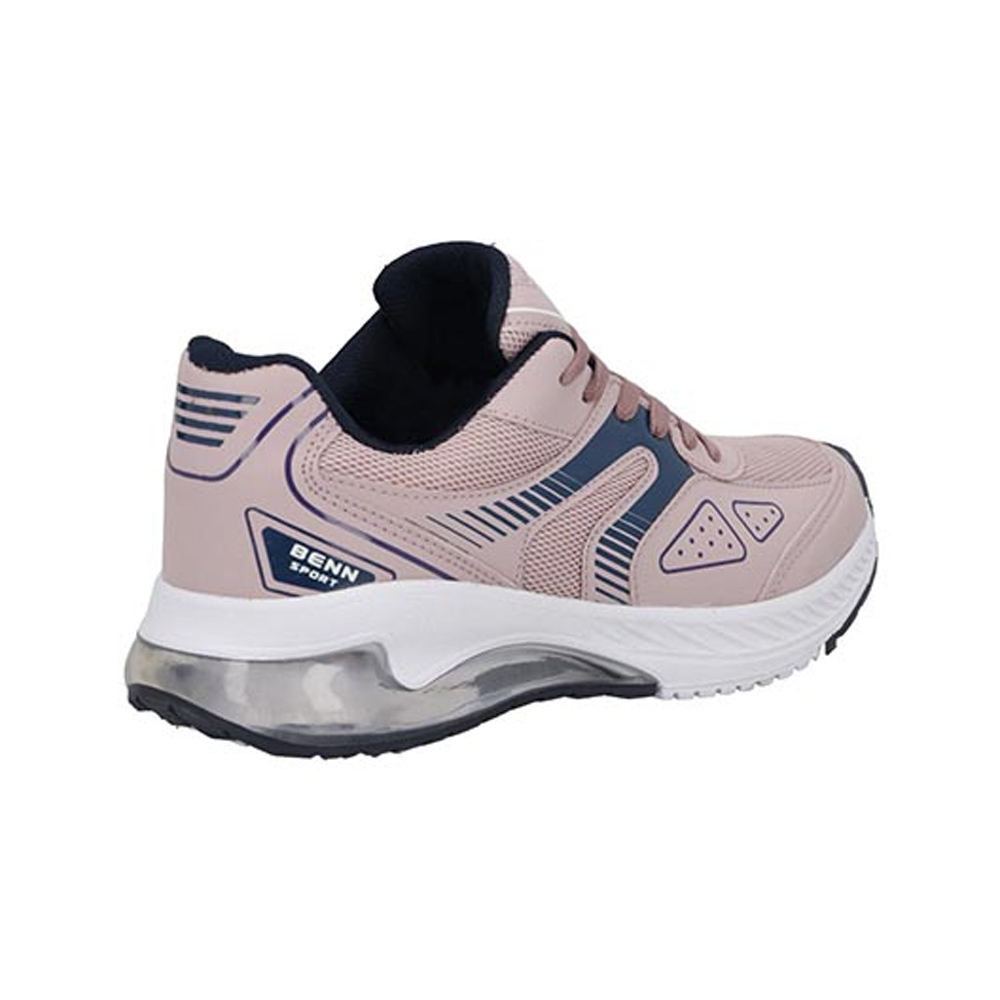 Tenis Benn Sport 806 Para Mujer Deportivo Gym Textil Dama Color Taro/Marino Talla 22 a 26.5 