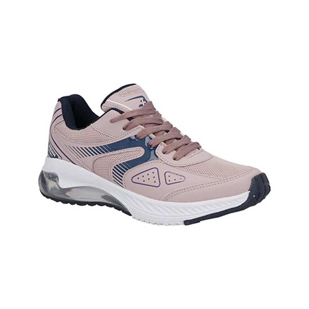 Tenis Benn Sport 806 Para Mujer Deportivo Gym Textil Dama Color Taro/Marino Talla 22 a 26.5 
