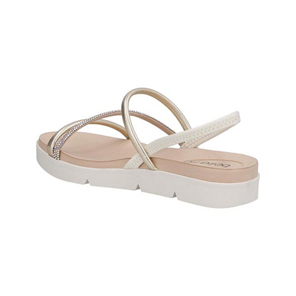 Sandalias de Piso Beira Rio 83875 Dama Zapatilla Mujer Elastico Confort Talla 22 a 27