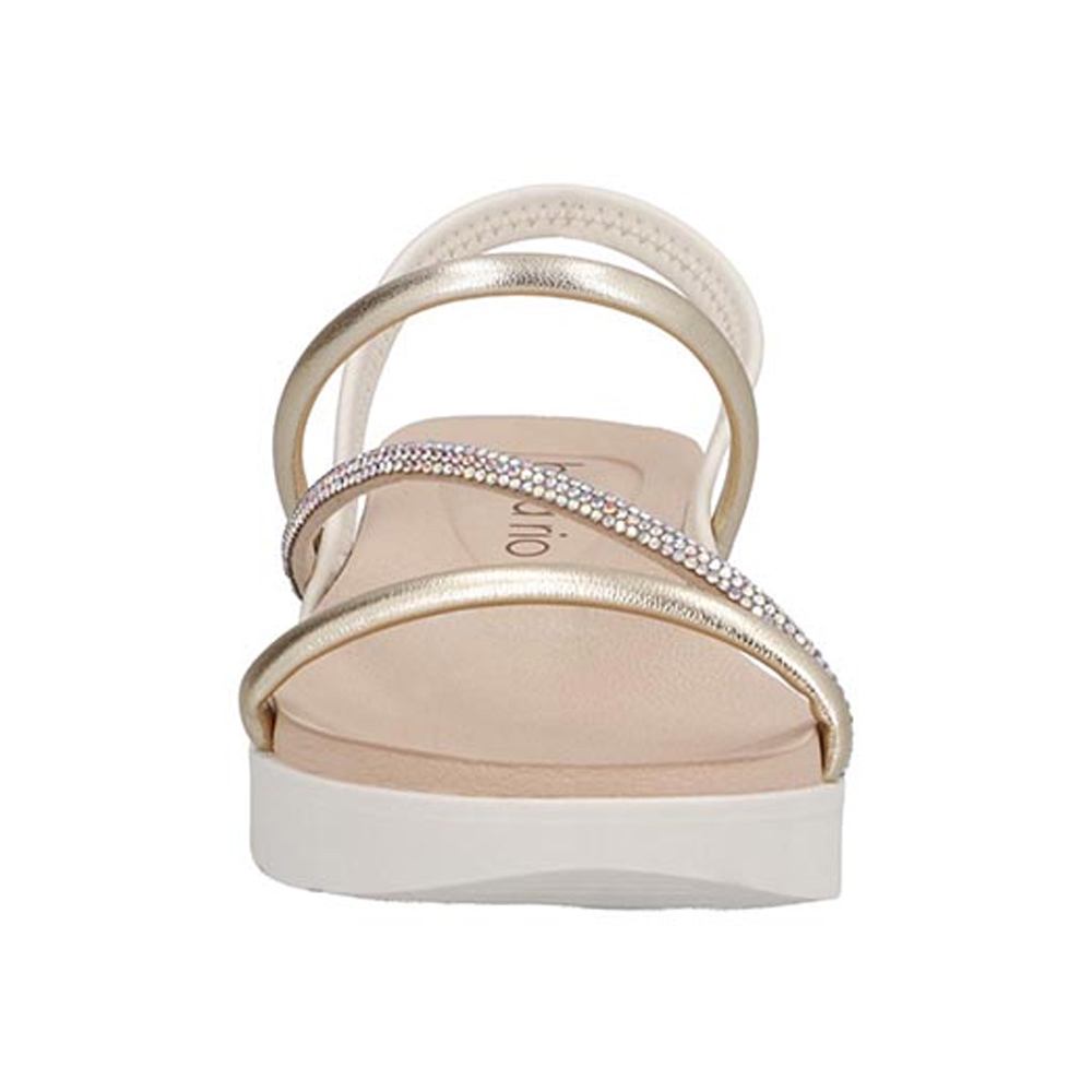 Sandalias de Piso Beira Rio 83875 Dama Zapatilla Mujer Elastico Confort Talla 22 a 27