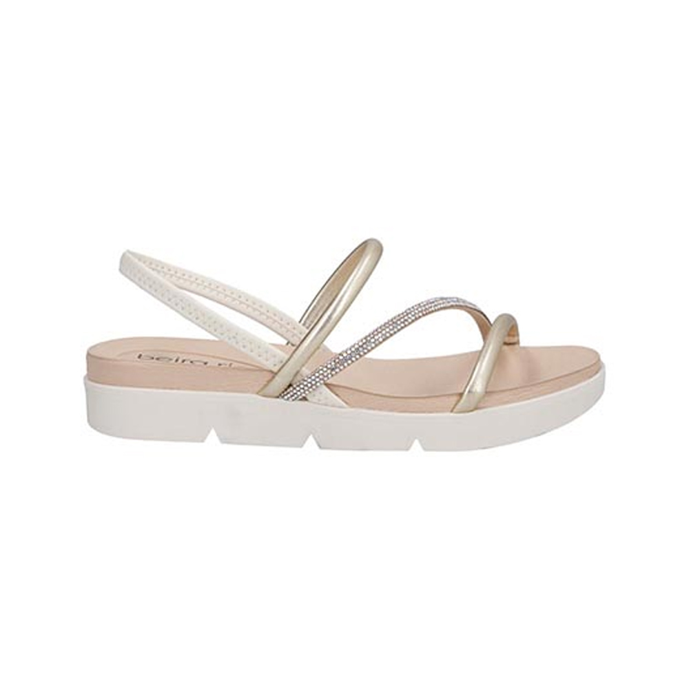 Sandalias de Piso Beira Rio 83875 Dama Zapatilla Mujer Elastico Confort Talla 22 a 27