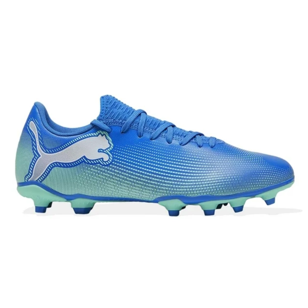 Tenis Puma de Futbol Future 7 Play FG AG Azul Hombre 107939 01