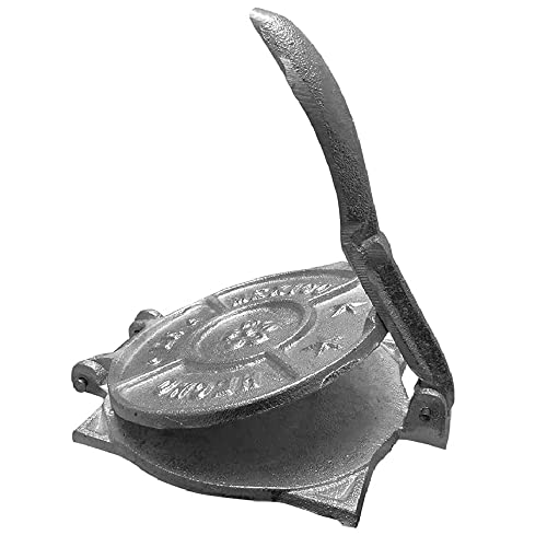 Prensa Para Tortillas  - Calidad - Durabilidad - Manual - Resistente a la corrosión - Hecho de Aluminio fundido - La prensa es muy fácil de usar y limpiar