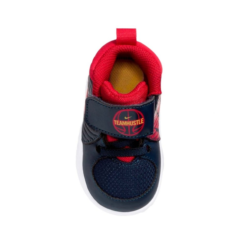 Tenis Nike de Bebe Team Hustle D9 Azul-Niños AQ4226-403