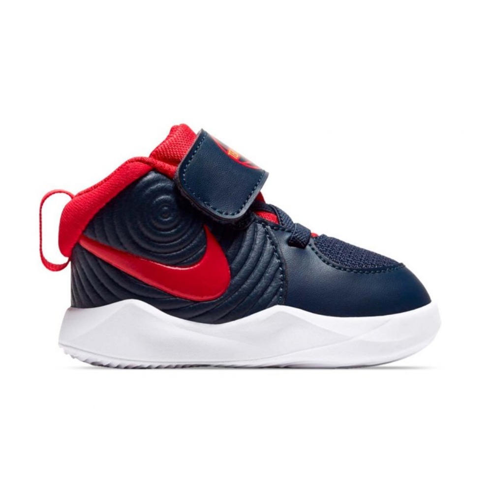 Tenis Nike de Bebe Team Hustle D9 Azul-Niños AQ4226-403