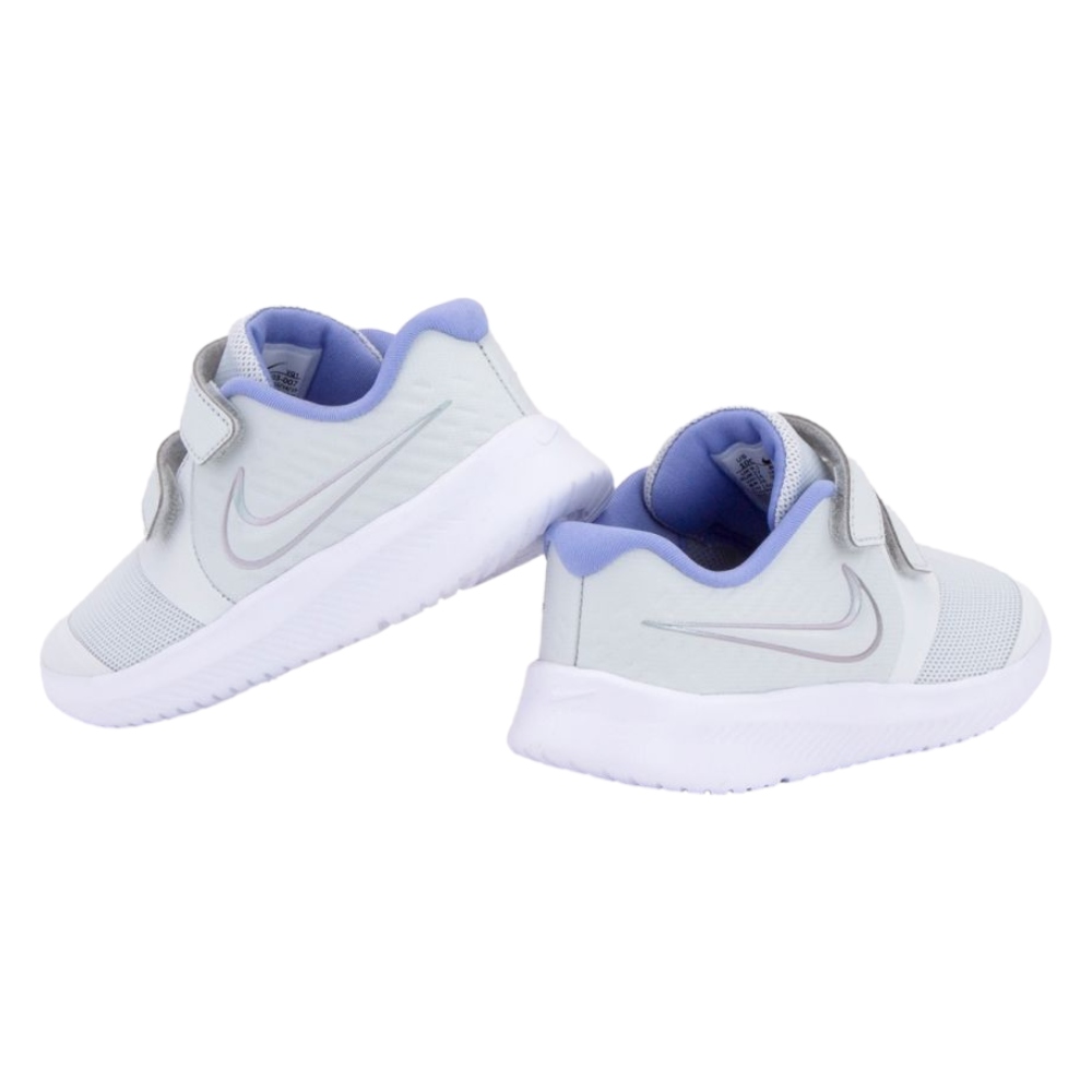 TENIS NIKE DE BEBE STAR RUNNER GRIS/NIÑAS AT1803-007