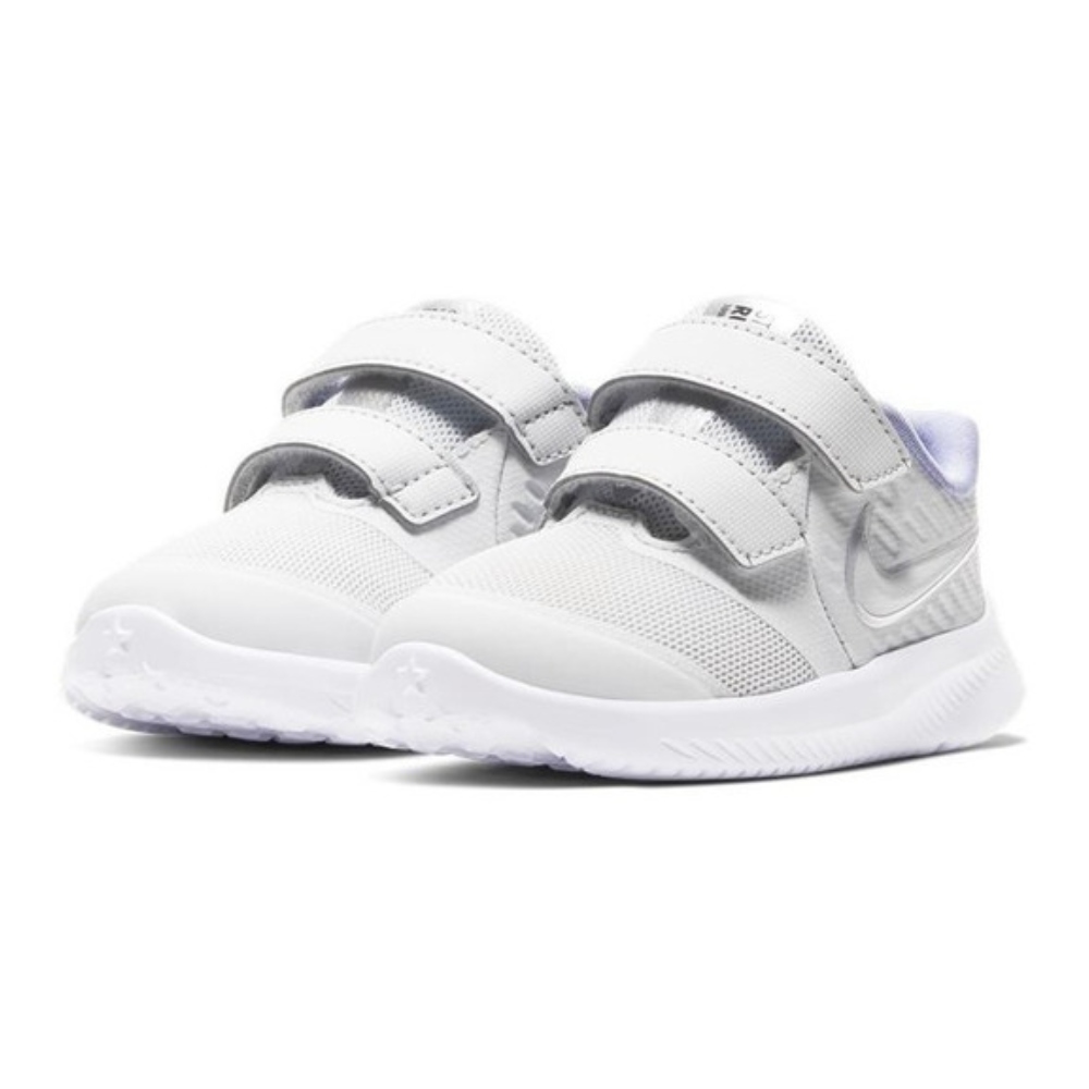 TENIS NIKE DE BEBE STAR RUNNER GRIS/NIÑAS AT1803-007