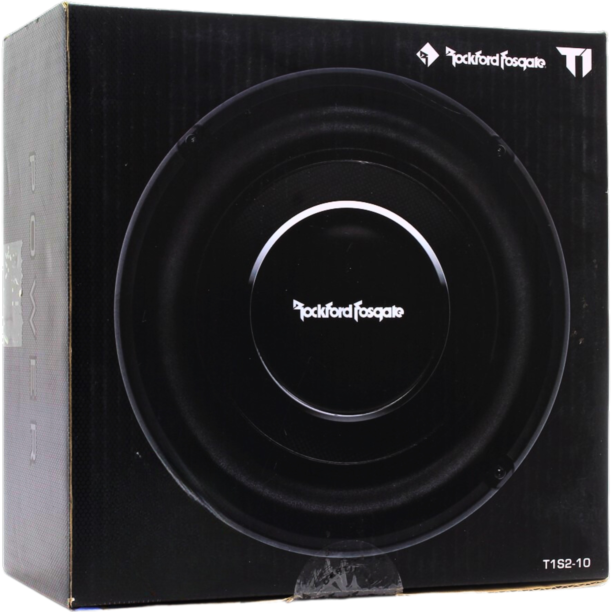Subwoofer Plano Rockford Fosgate T1S2-10 1000 Watts 10 Pulgadas 2 Ohms 