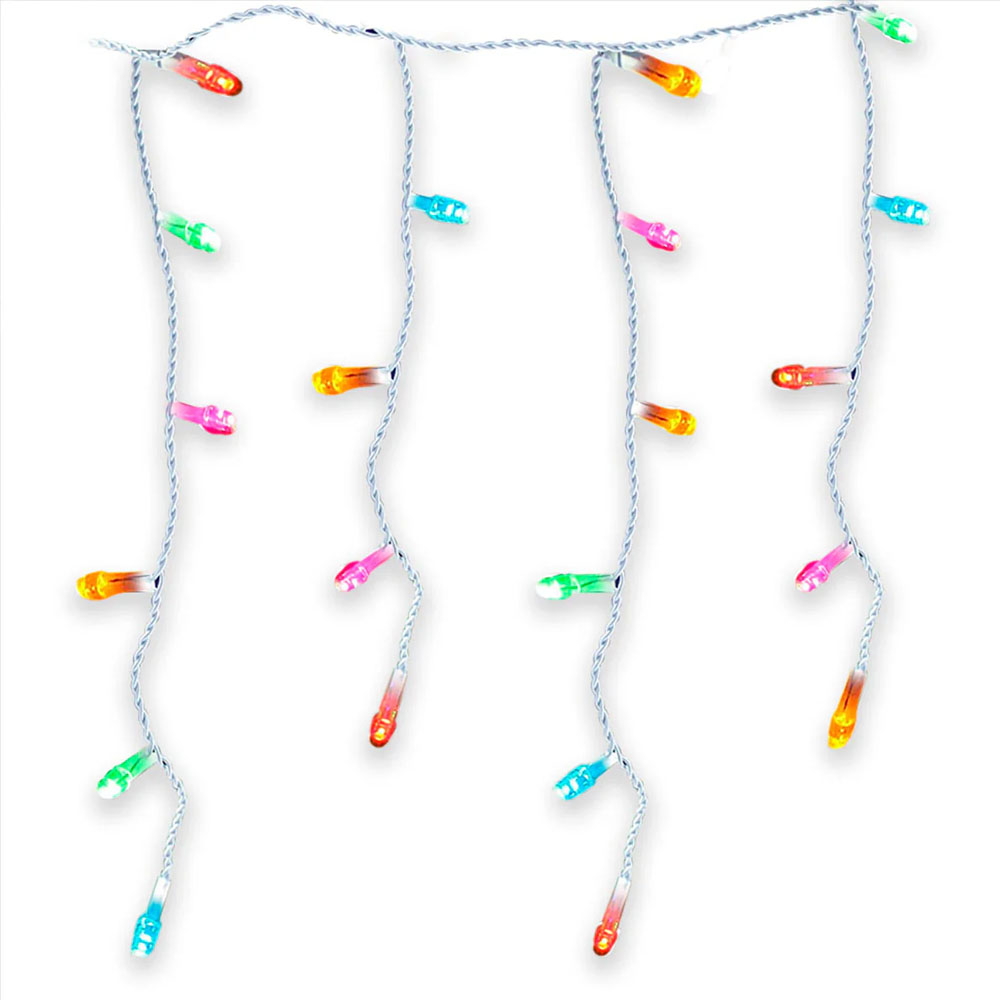 Cascada de Luces Navideñas Led 300 Focos Luz Multicolor brillante