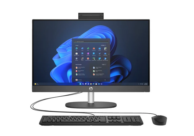 Computadora all in one HP 245 G10 23.8 pulgadas HD AMD Ryzen 3 AMD Radeon 8 GB RAM 512 GB SSD.
