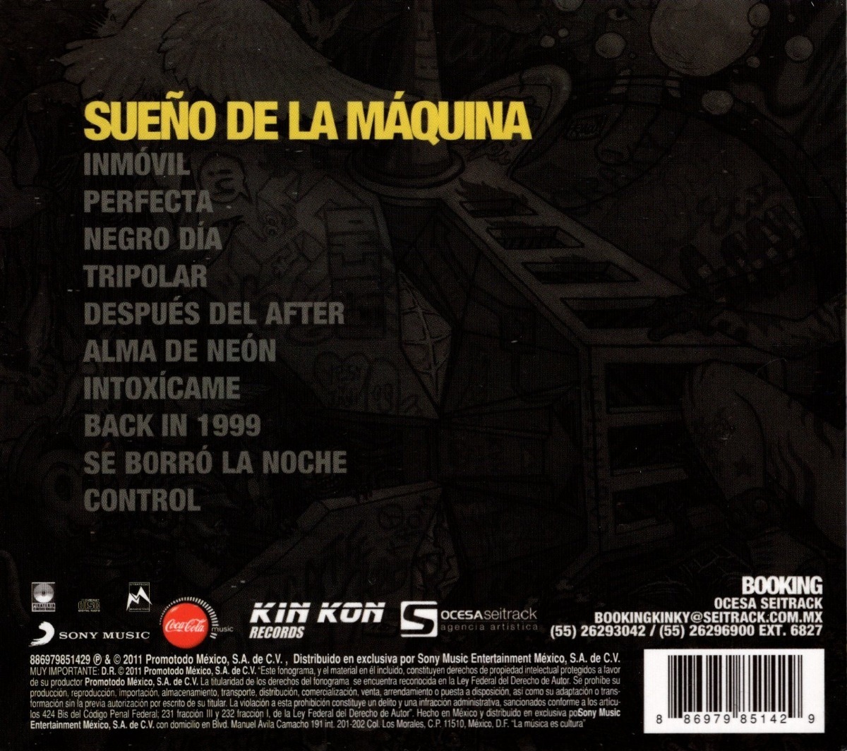 Kinky Sueño De La Maquina