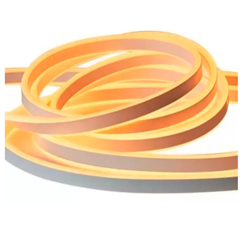 Manguera Luz Led Neon Doble Vista 10 Metros Luz Cálida brillante