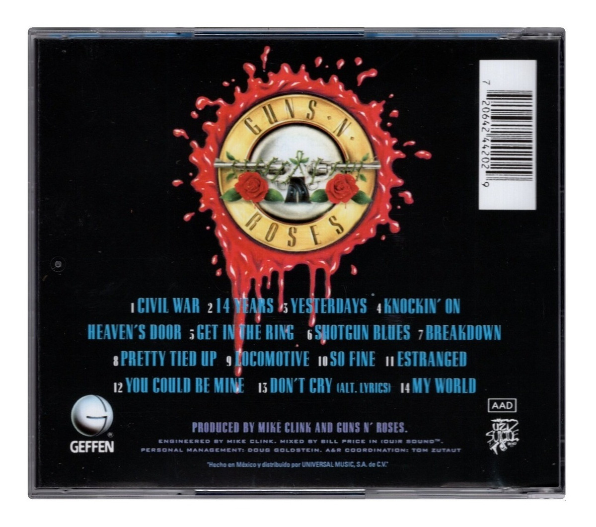 Use Your Illusion 2 - Guns N Roses - Disco Cd - Nuevo.