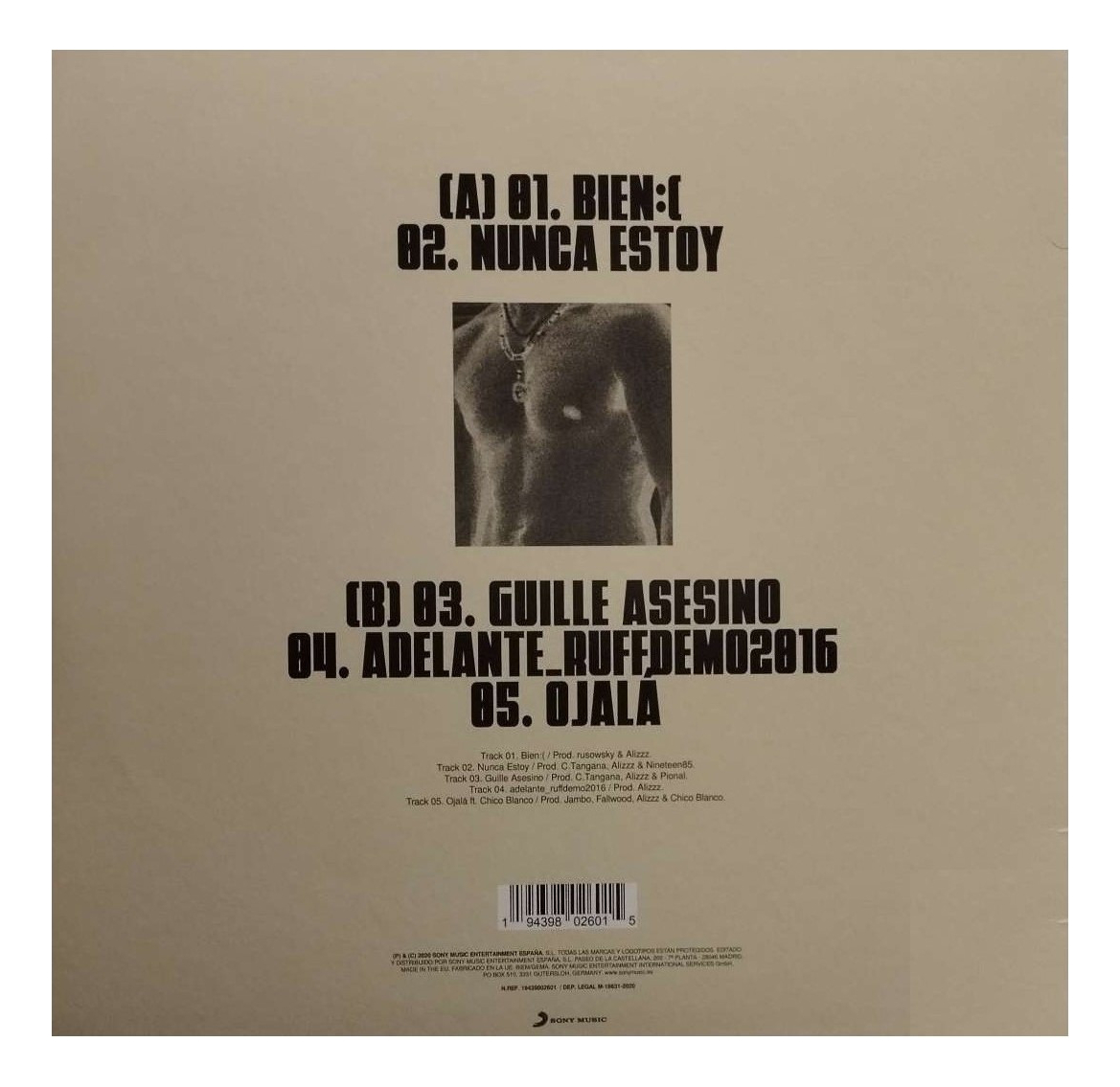 C Tangana Bien Ep Lp Vinyl 12"