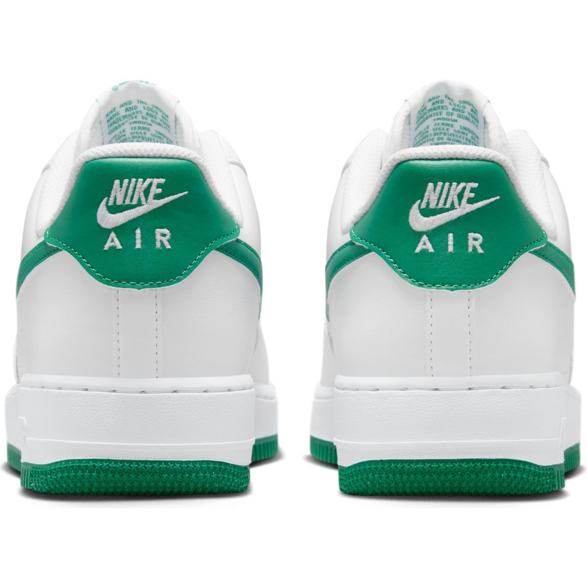 Green swoosh air force 1 best sale