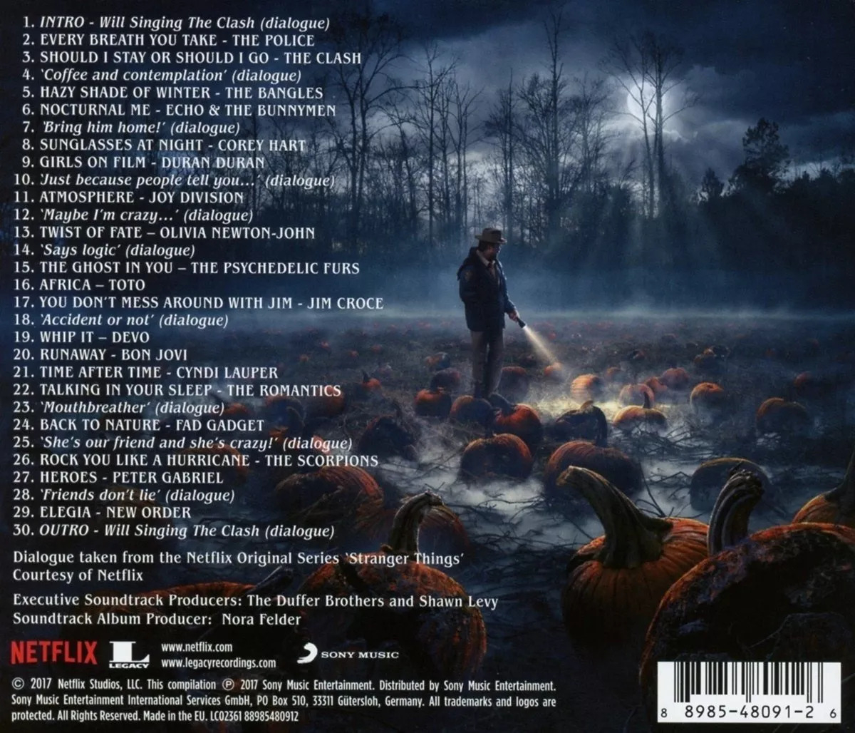Stranger Things 1 / Soundtrack - Disco Cd - Nuevo.