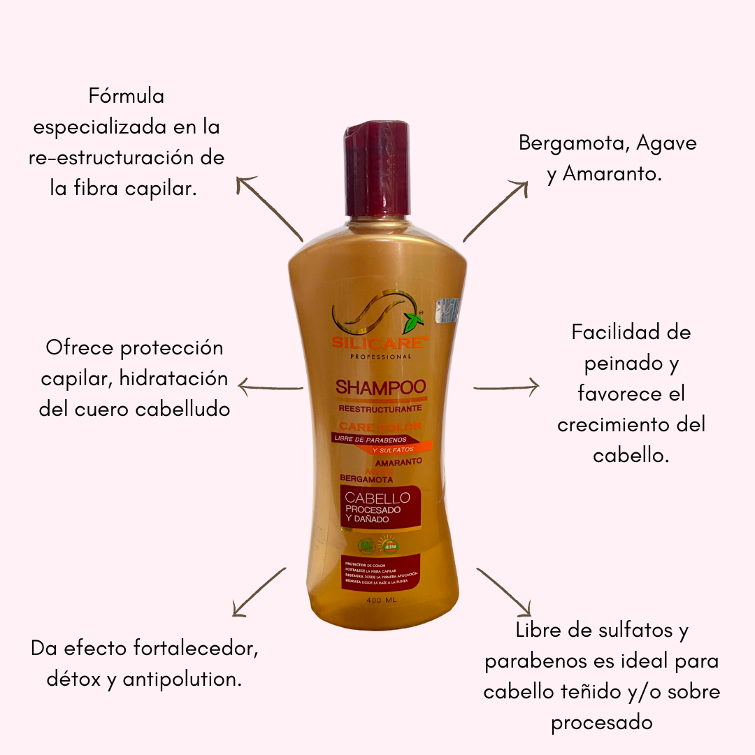 Silica Shampoo restructurante 400ml 