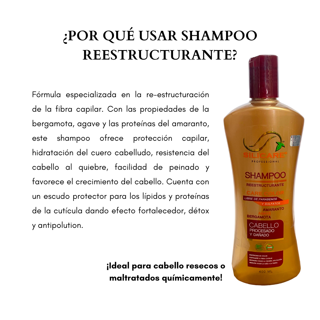 Silica Shampoo restructurante 400ml 