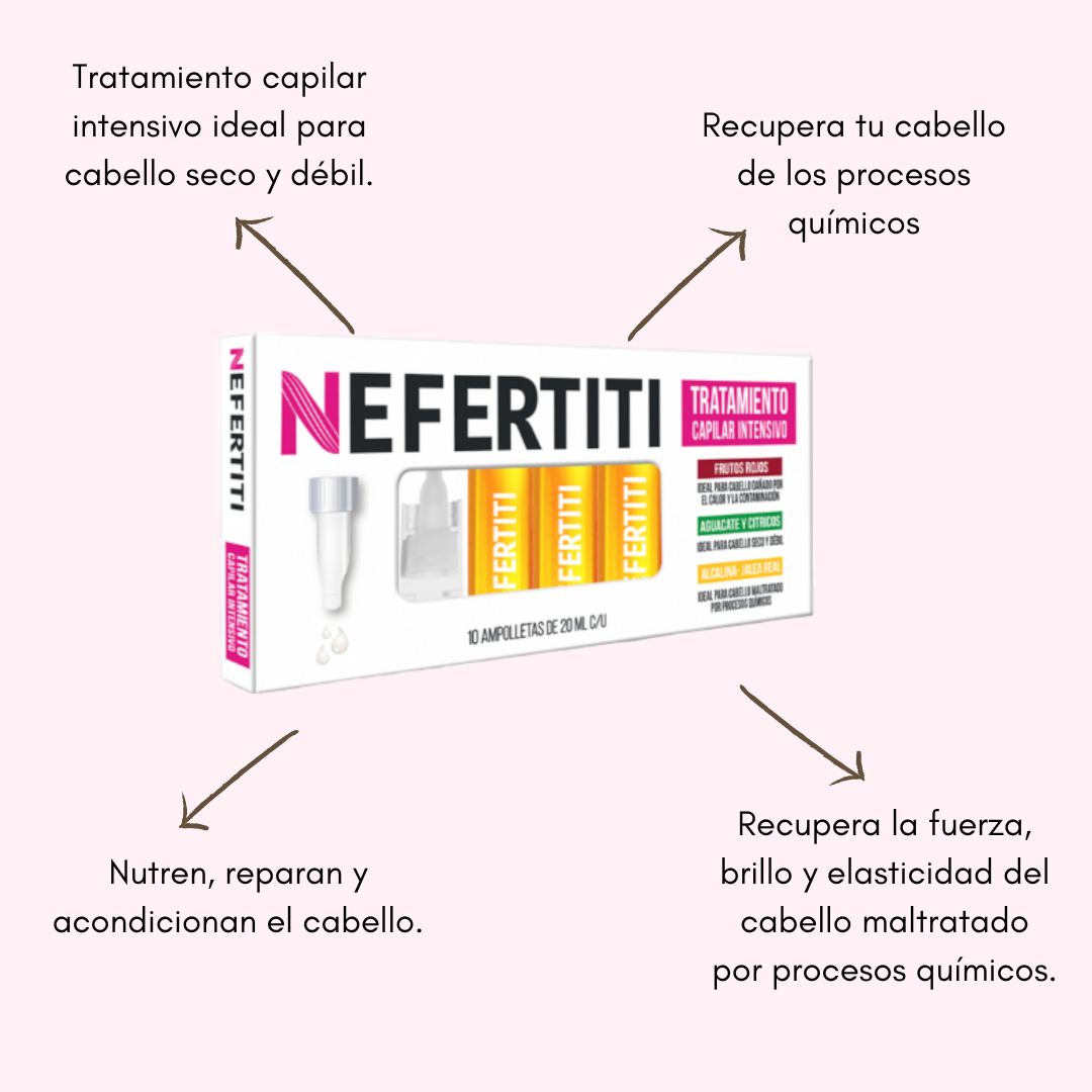 Nefertiti Ampolletas Jalea real 10 x 20ml