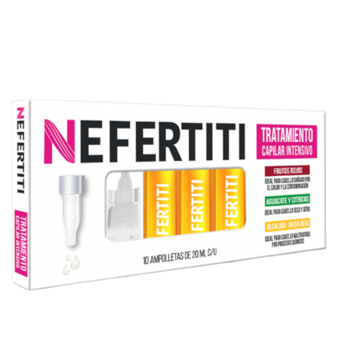 Nefertiti Ampolletas Jalea real 10 x 20ml