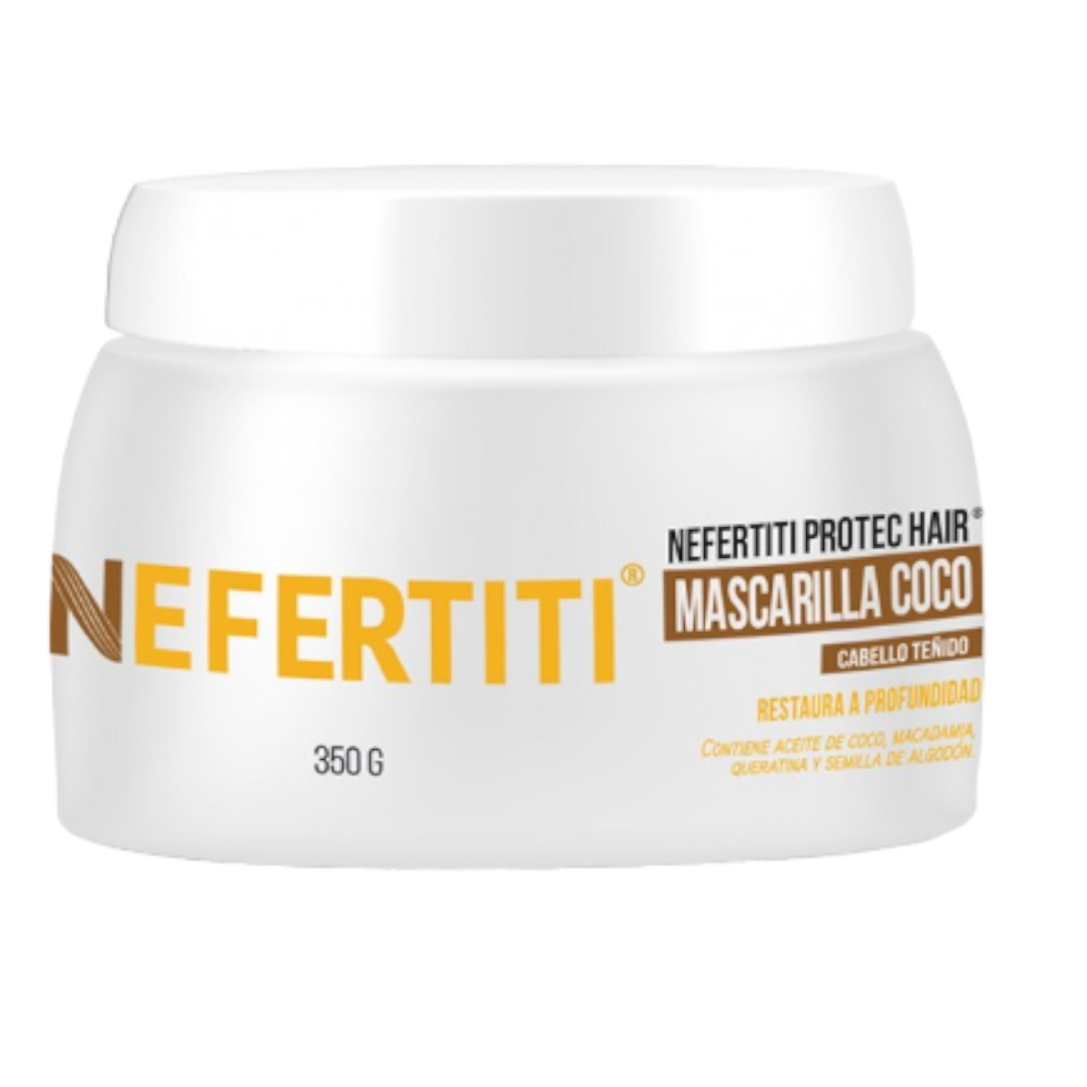 Nefertiti Mascarilla Coco Protec Hair Cabello teñido 350g 