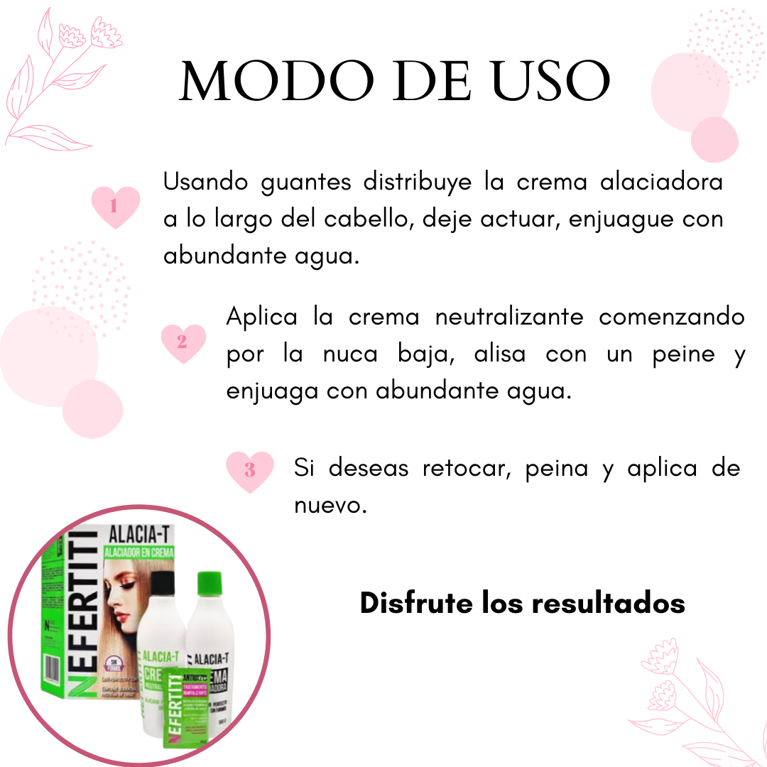 Nefertiti Alacia-T Alaciador en Crema